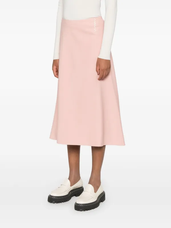 【送料込】MARNI_キャディ ミディスカート Marni キャディ スカート | ピンク | FARFETCH JP