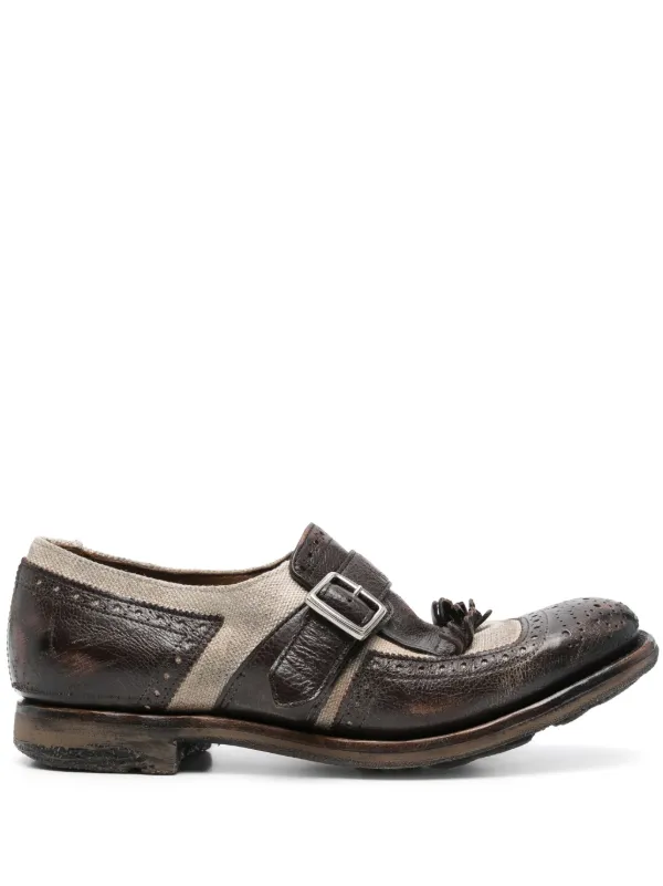 Church's Panelled Loafers in Brown