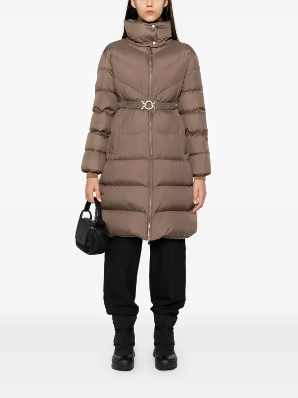 Moncler Brou Coat Grey FARFETCH HK