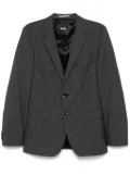 BOSS checked blazer - Black