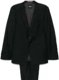 BOSS single-breasted suit - Green