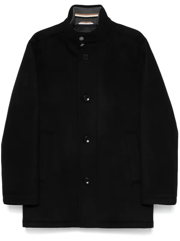 BOSS H Coxtan Coat Black FARFETCH PL