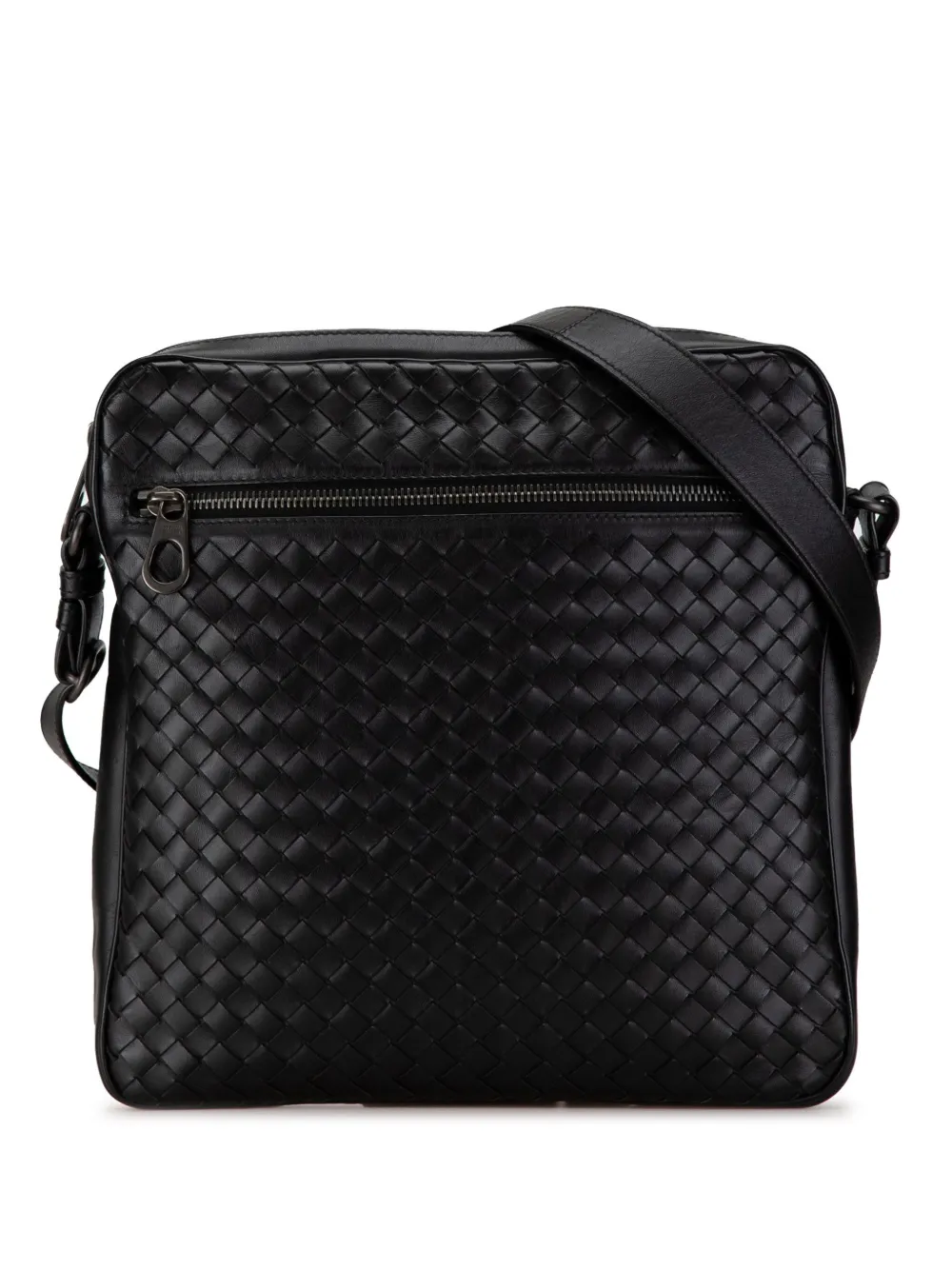 Bottega Veneta Pre-Owned 2012-2023 Intrecciato crossbody bag | Black | Image 1