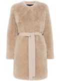 Yves Salomon shearling coat - Neutrals