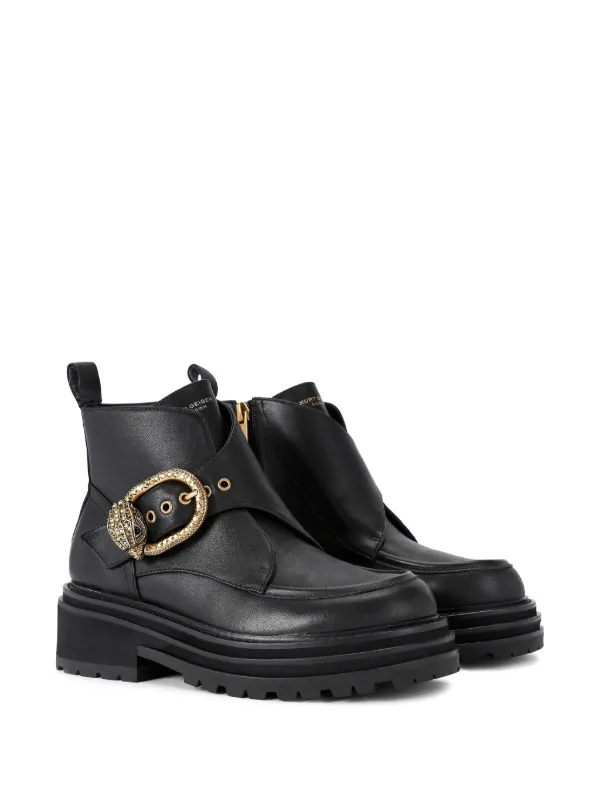Kurt geiger biker boots discount
