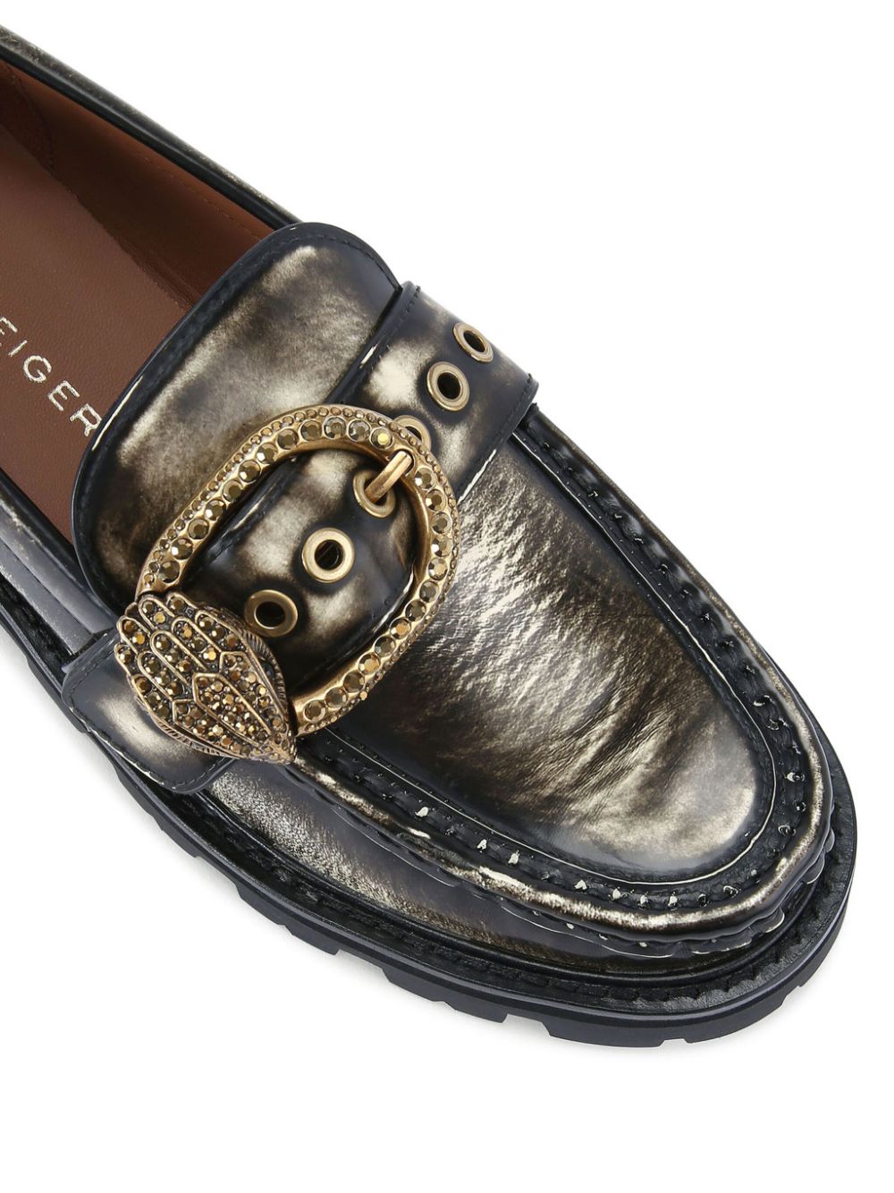 Kurt Geiger London Mayfair chunky loafers Zwart