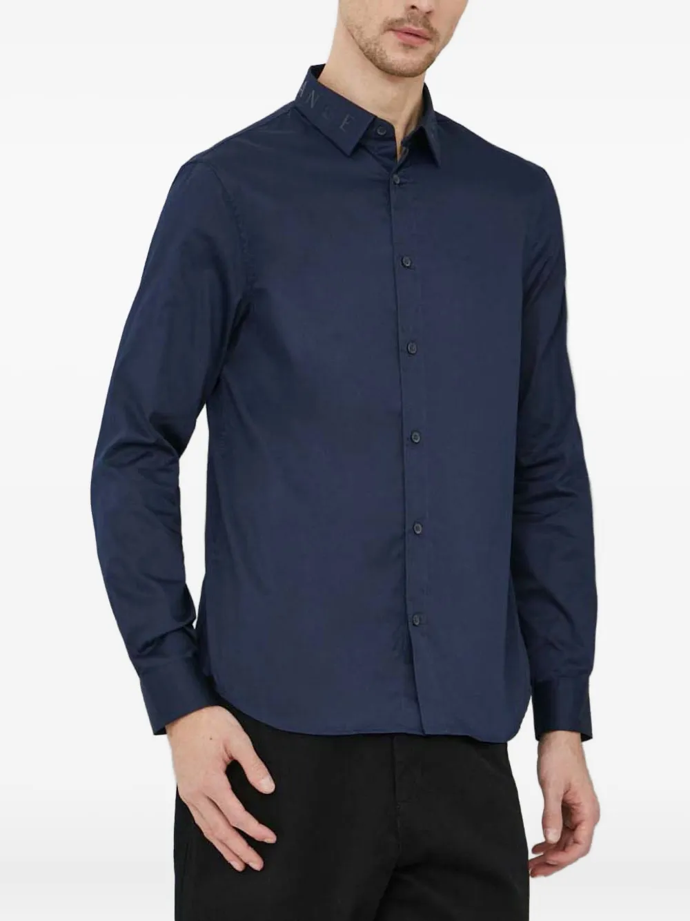 Armani Exchange logo-detail shirt | Blue | Image 1