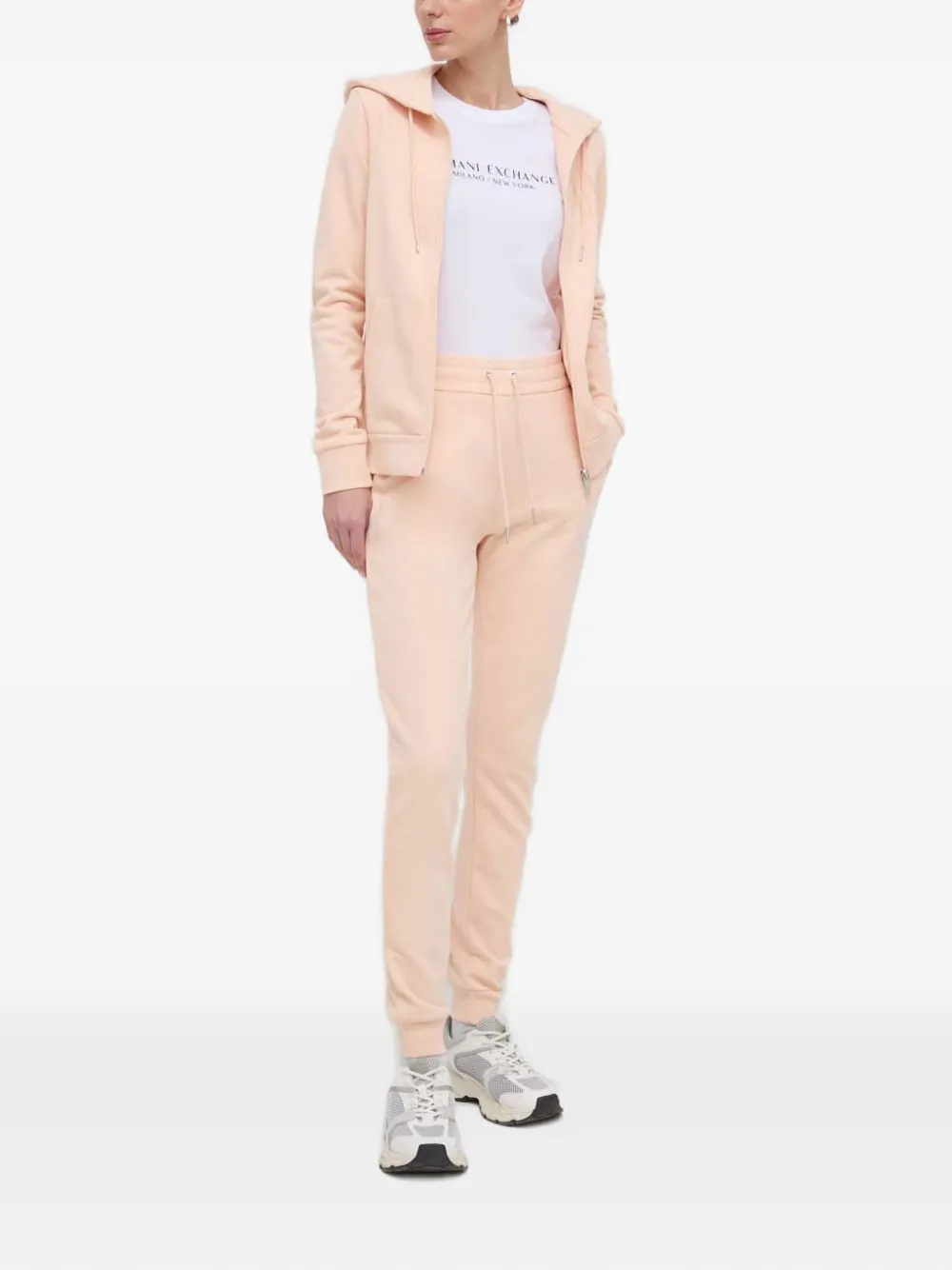 Armani Exchange drawstring track pants - Oranje