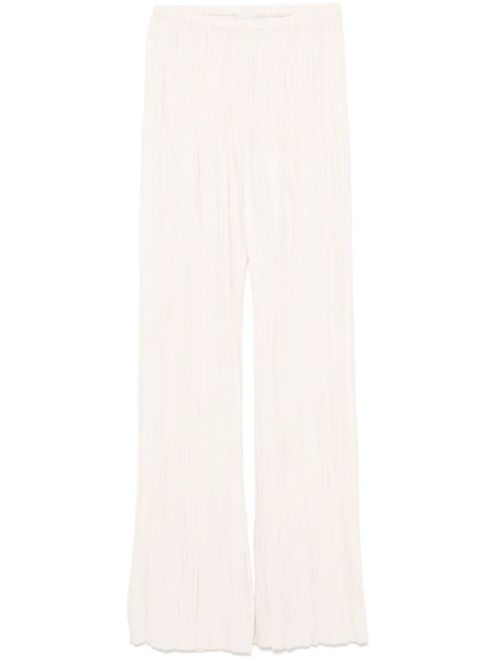 Forte Geplooide broek Beige