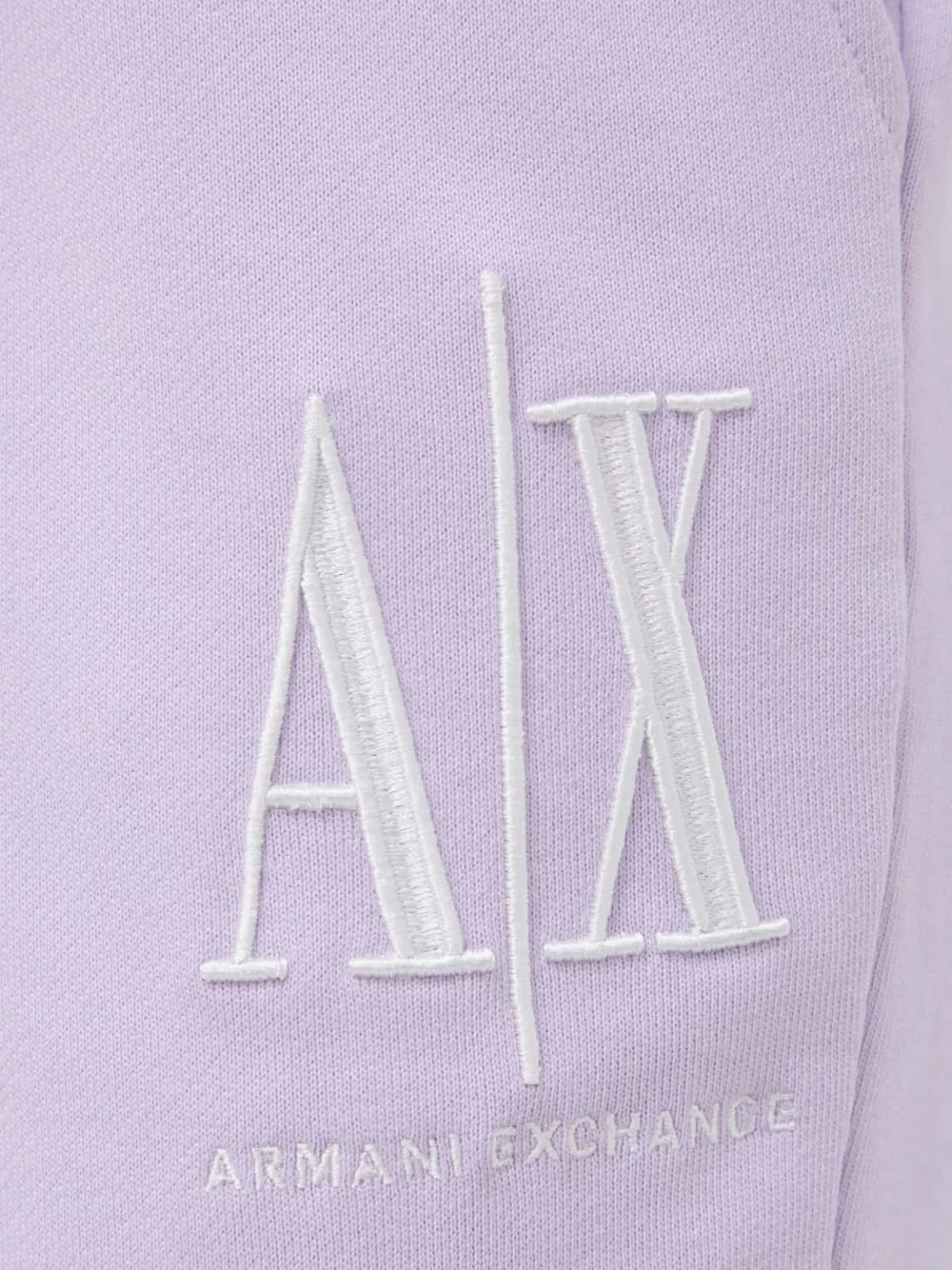 Armani Exchange Trainingsbroek met logo-detail Paars
