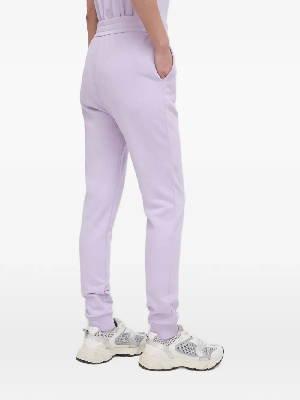 Armani Exchange Trainingsbroek met logo-detail Paars