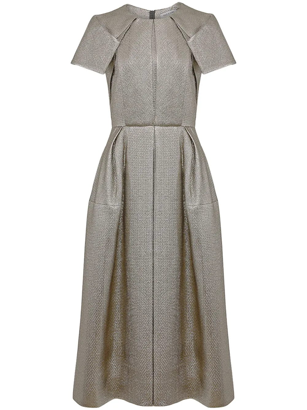 Dice Kayek robe à empiècements contrastants | argent | Image 1