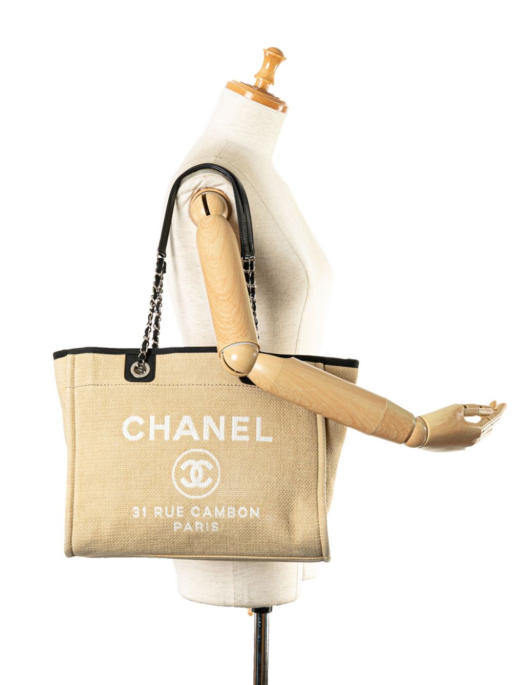 CHANEL Pre-Owned 2012 Small Canvas Deauville tote bag WOMEN