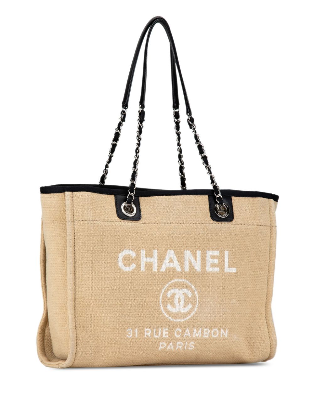 CHANEL Pre-Owned 2012 Small Canvas Deauville tote bag WOMEN