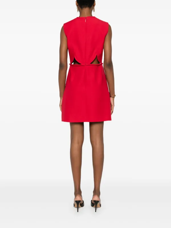 ワンピース Valentino Abito Corto In Lana Seta VALENTINO GARAVANI | Vestito Corto Nero Donna | YOOX