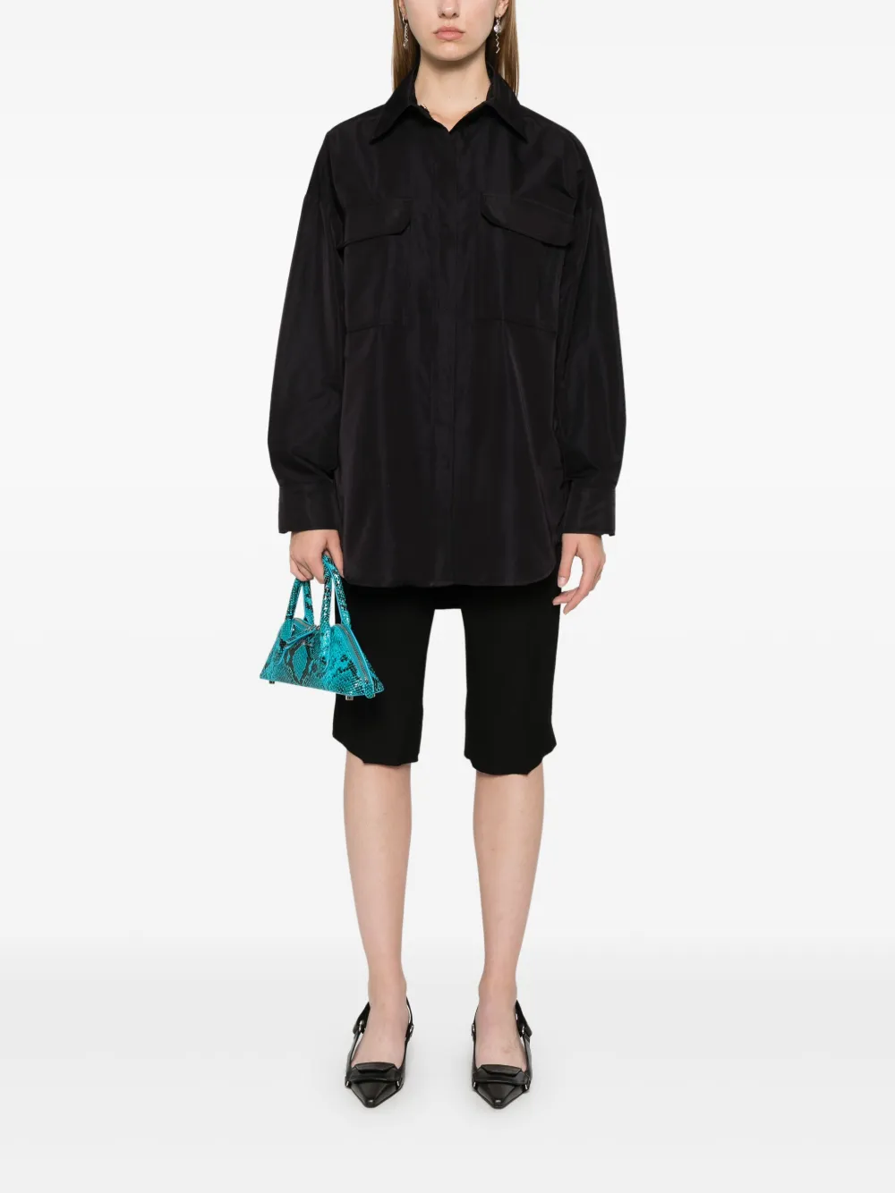 P.A.R.O.S.H. long-sleeves shirt - Blauw