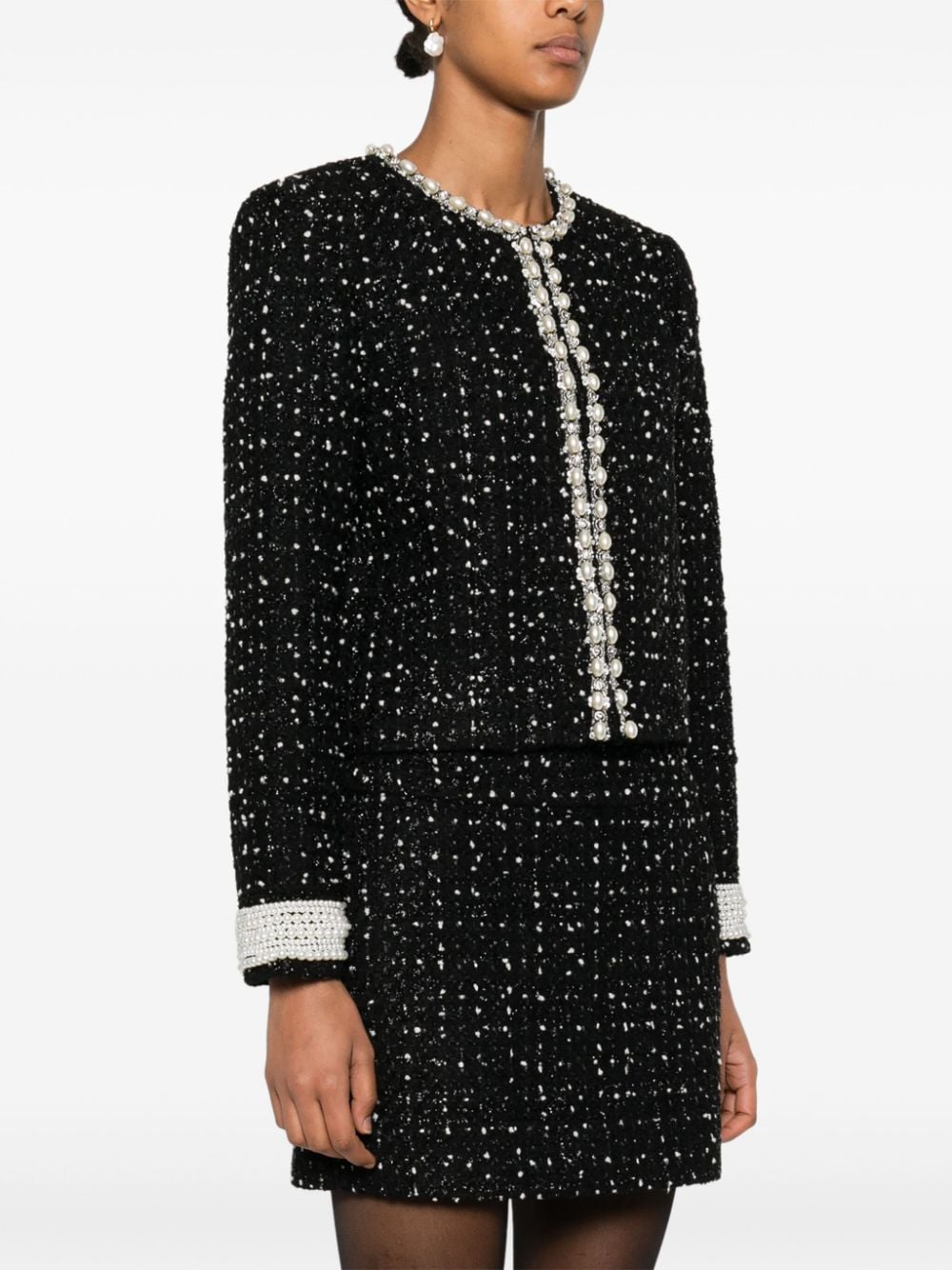 Shop Alice And Olivia Dorian Jacket In Black