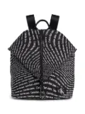 Calvin Klein Kids logo-print backpack - Black