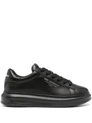 Karl Lagerfeld Python Tab Sneakers Black FARFETCH AO