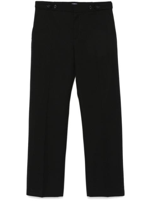 straight-leg trousers