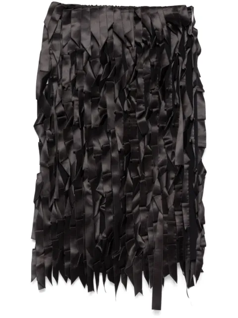 Prada ribbon-embellishment skirt 