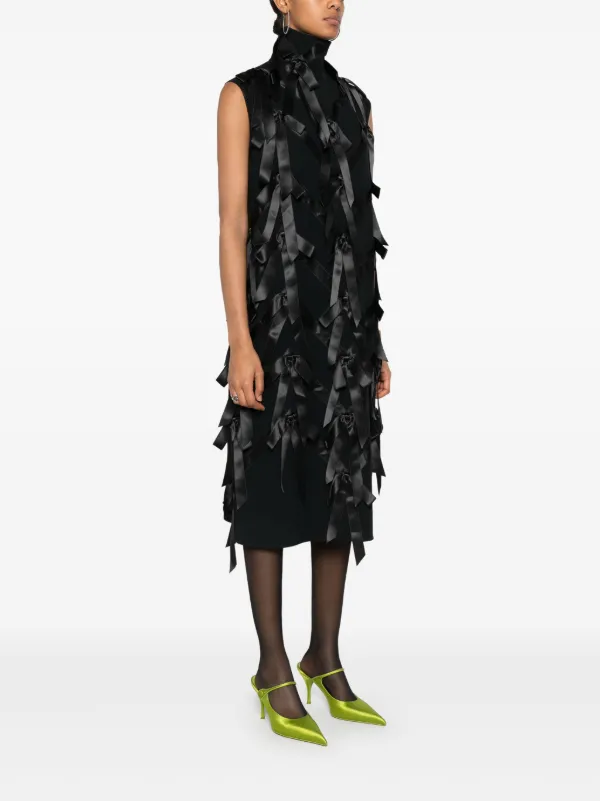 ワンピース Prada Abito Midi In Seta Abito midi in Re-Nylon in Nero - Prada | Mytheresa