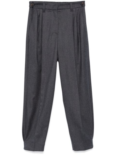 Brunello Cucinelli pleat-detail tailored trousers Women