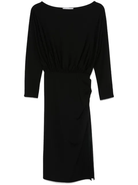kaos ruched midi dress