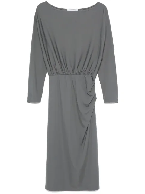 kaos ruched midi dress