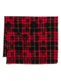 Alexander McQueen skull-print scarf - Red