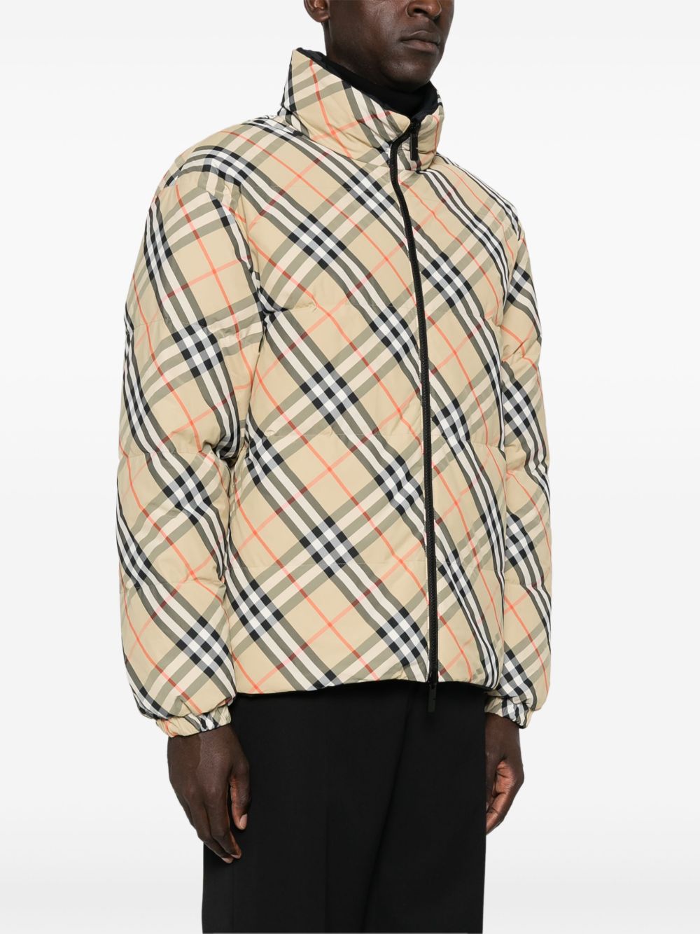 Cheap Burberry quilted reversible jacket Men