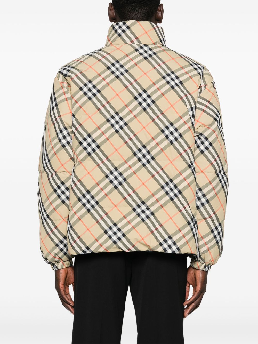 Cheap Burberry quilted reversible jacket Men