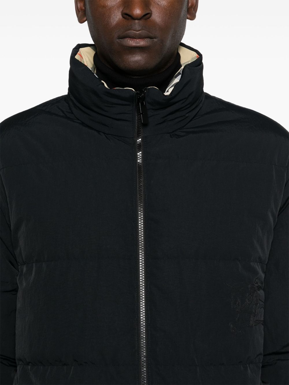 Cheap Burberry quilted reversible jacket Men