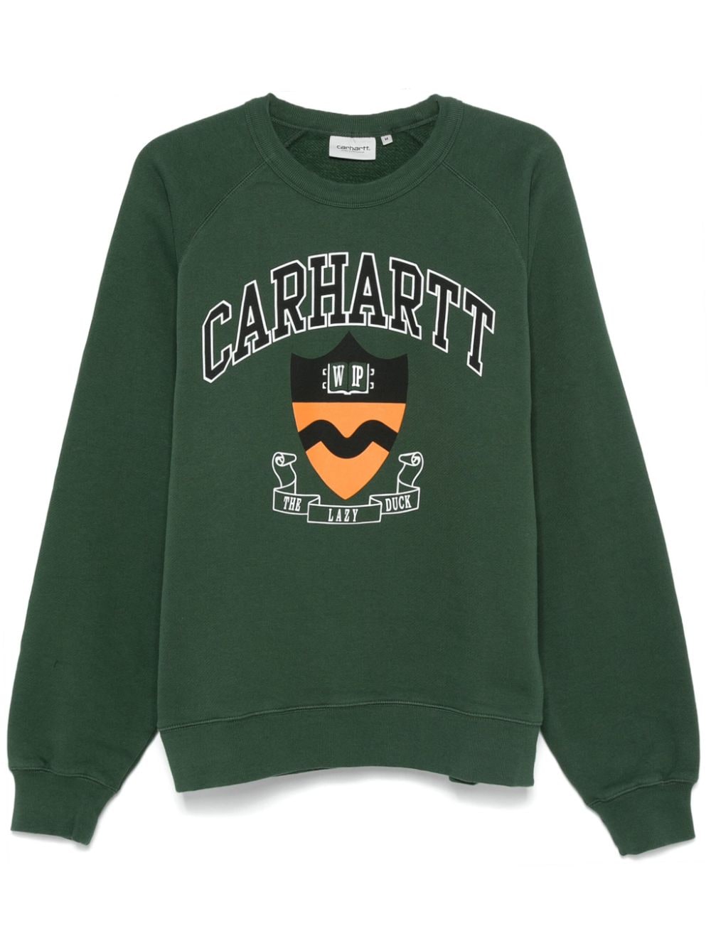 Carhartt WIP Lazy Duck Academy sweater Groen