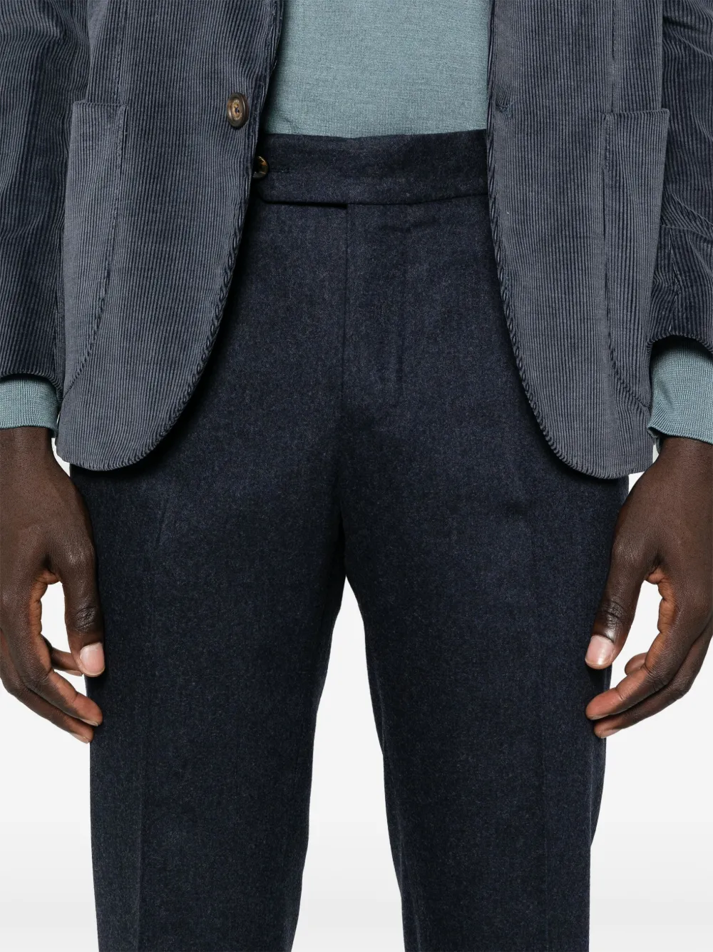 PT Torino Vilten broek Blauw
