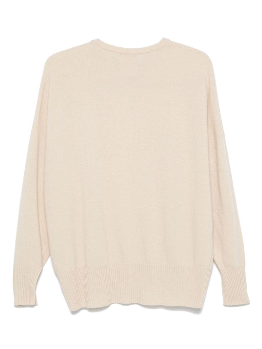 Shop Semicouture Avis Sweater In Neutrals