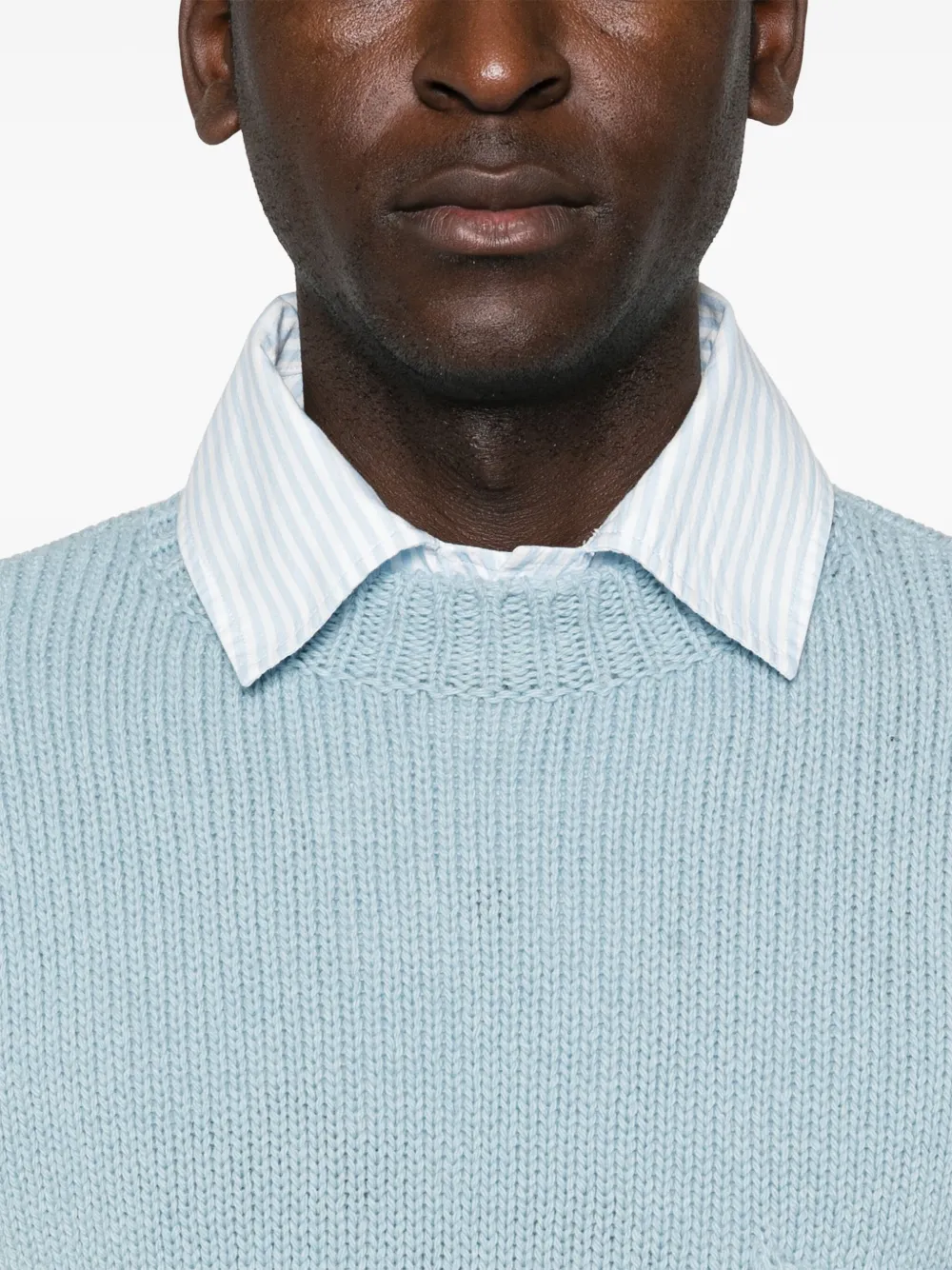 Marni Trui met geborduurd logo Blauw