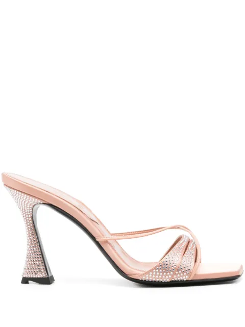D'ACCORI sandalias Lust con tacón 100mm