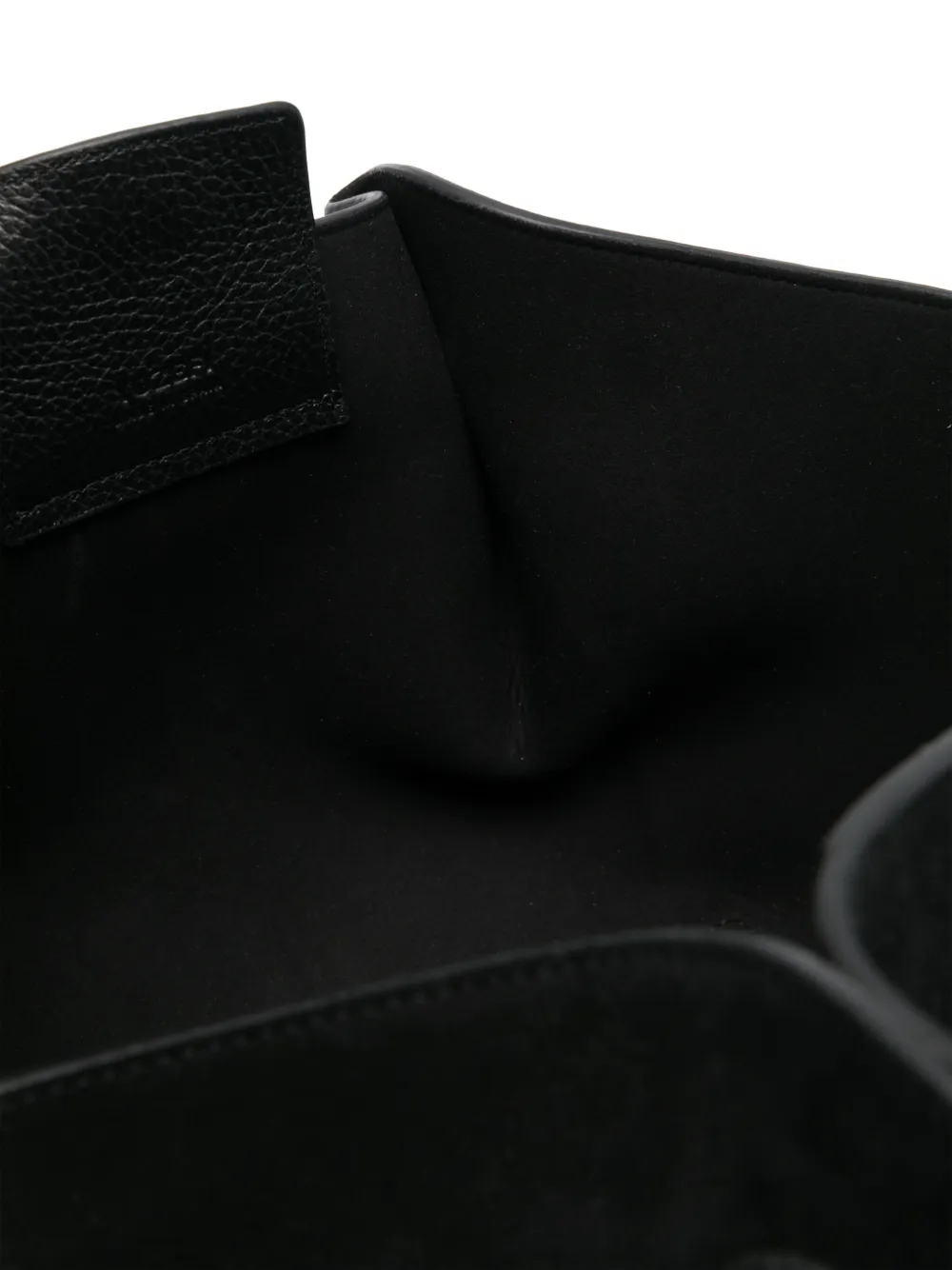 Yuzefi Mochi Leather Tote Bag In Black