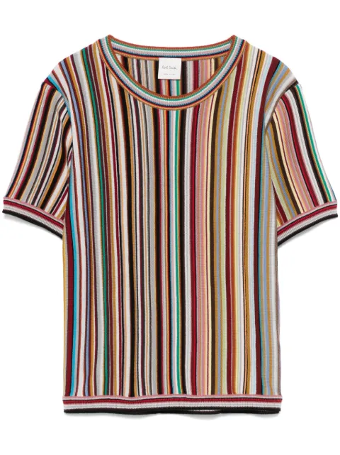 Paul Smith artist stripe pattern sweater