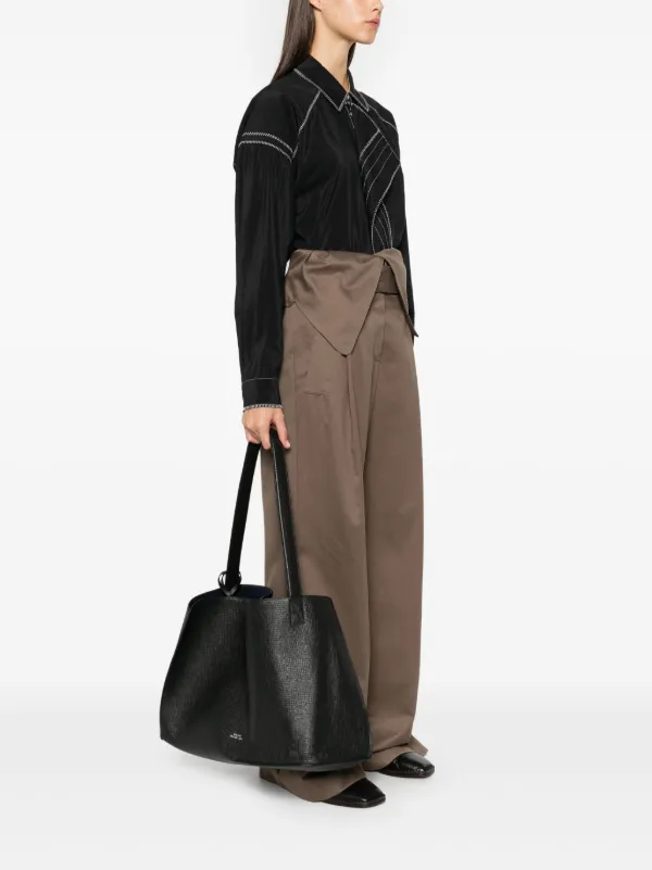 Studio Nicholson Doublet Tote Bag Black FARFETCH BH