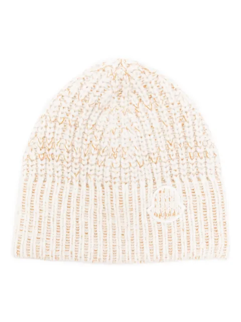 Moncler mouliné beanie hat
