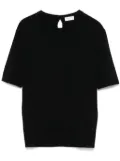 Saint Laurent wool T-shirt - Black
