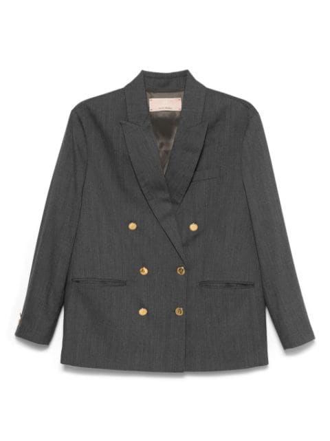 Elisabetta Franchi La Mia Bambina twill blazer