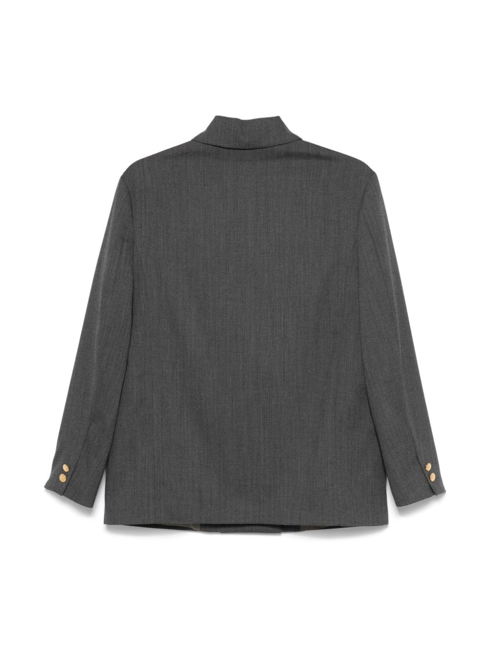 Elisabetta Franchi La Mia Bambina Twill blazer - Grijs