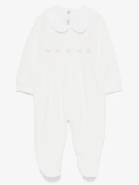 Siola floral-embroidered pyjamas