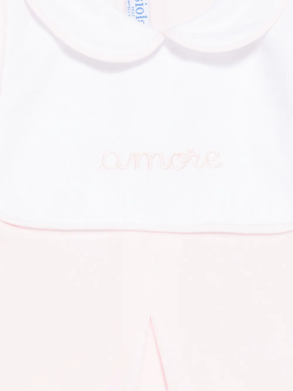 Siola Pyjama met geborduurde tekst Roze