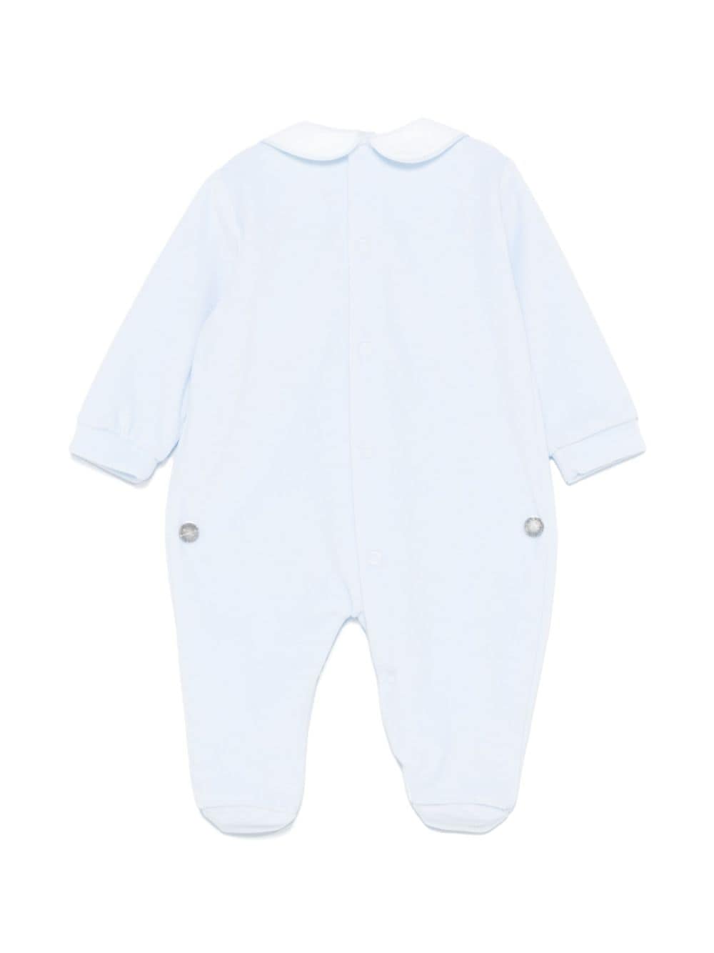 Siola Pyjama met geborduurde tekst - Blauw