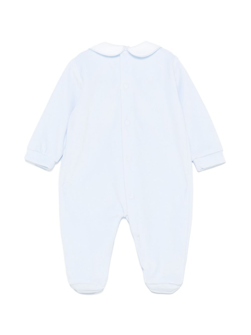 Siola slogan-embroidered pajamas - Blue