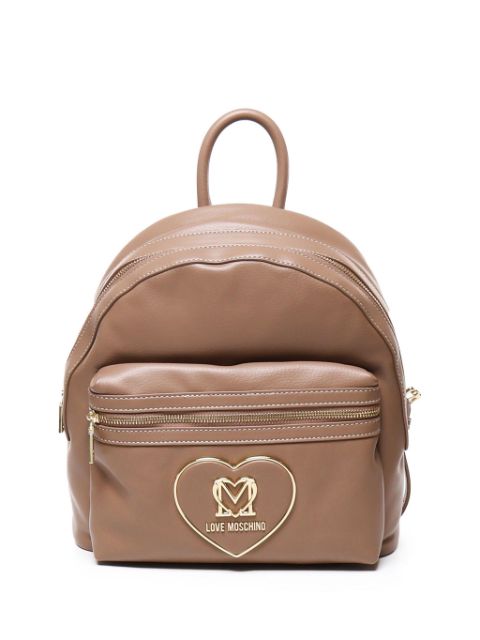 Love Moschino leather backpack Women